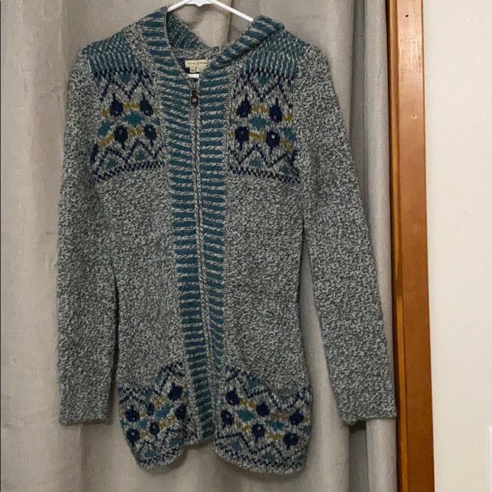 Warm Zip up Sweater